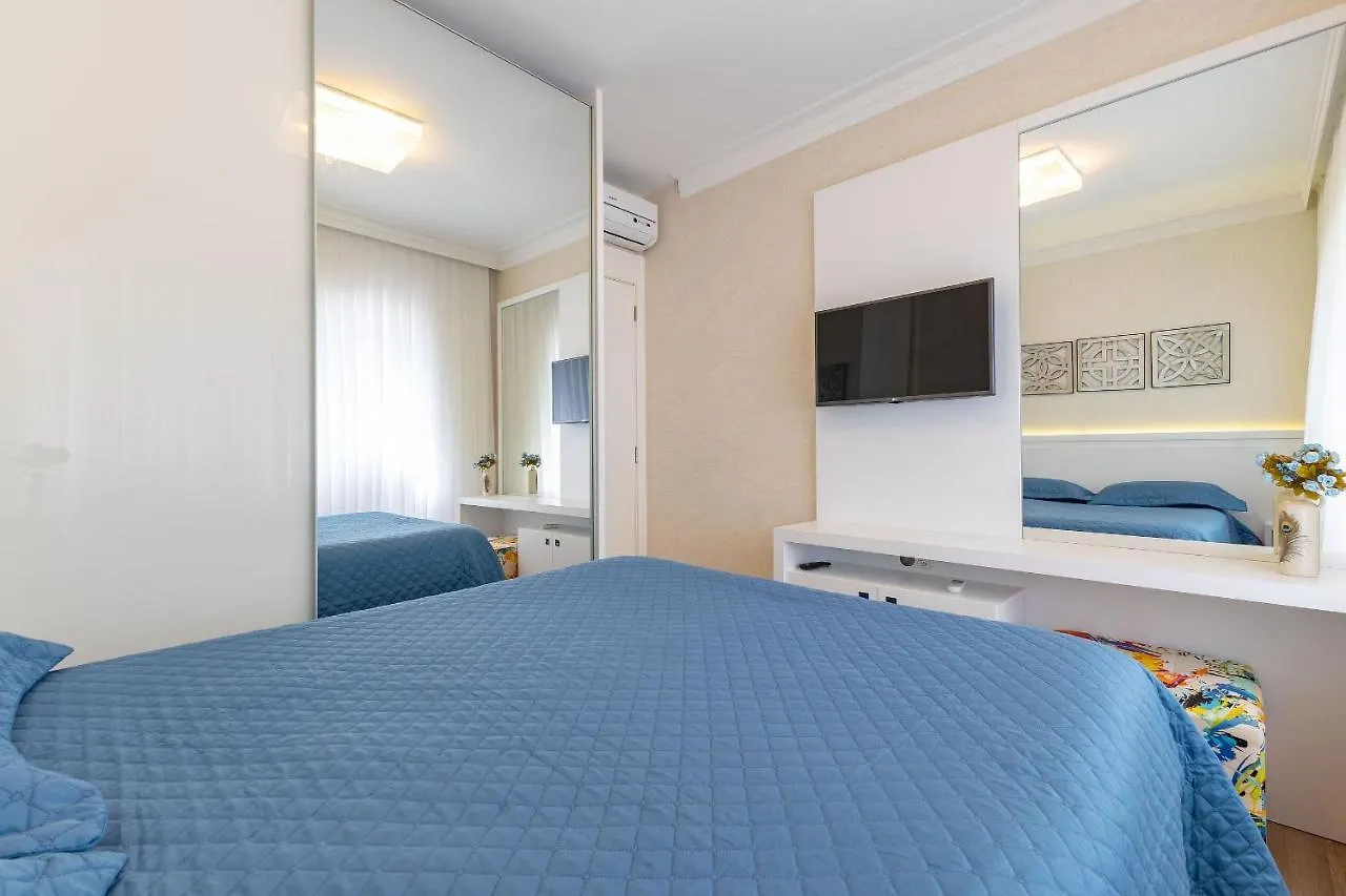 Apartmán Varandas Do Atlantico - Apartamento Sofisticado Em Condominio Pe Na Areia Bombinhas Brazílie